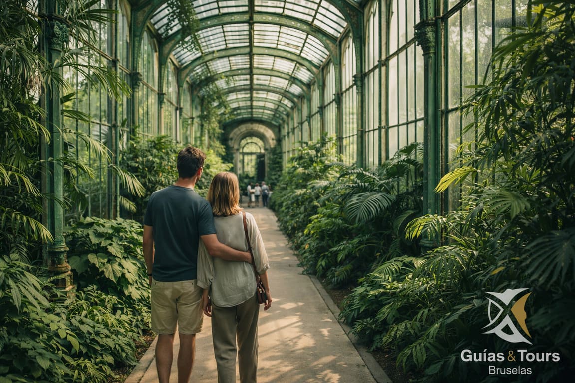 Paseando por los jardines de Leaken